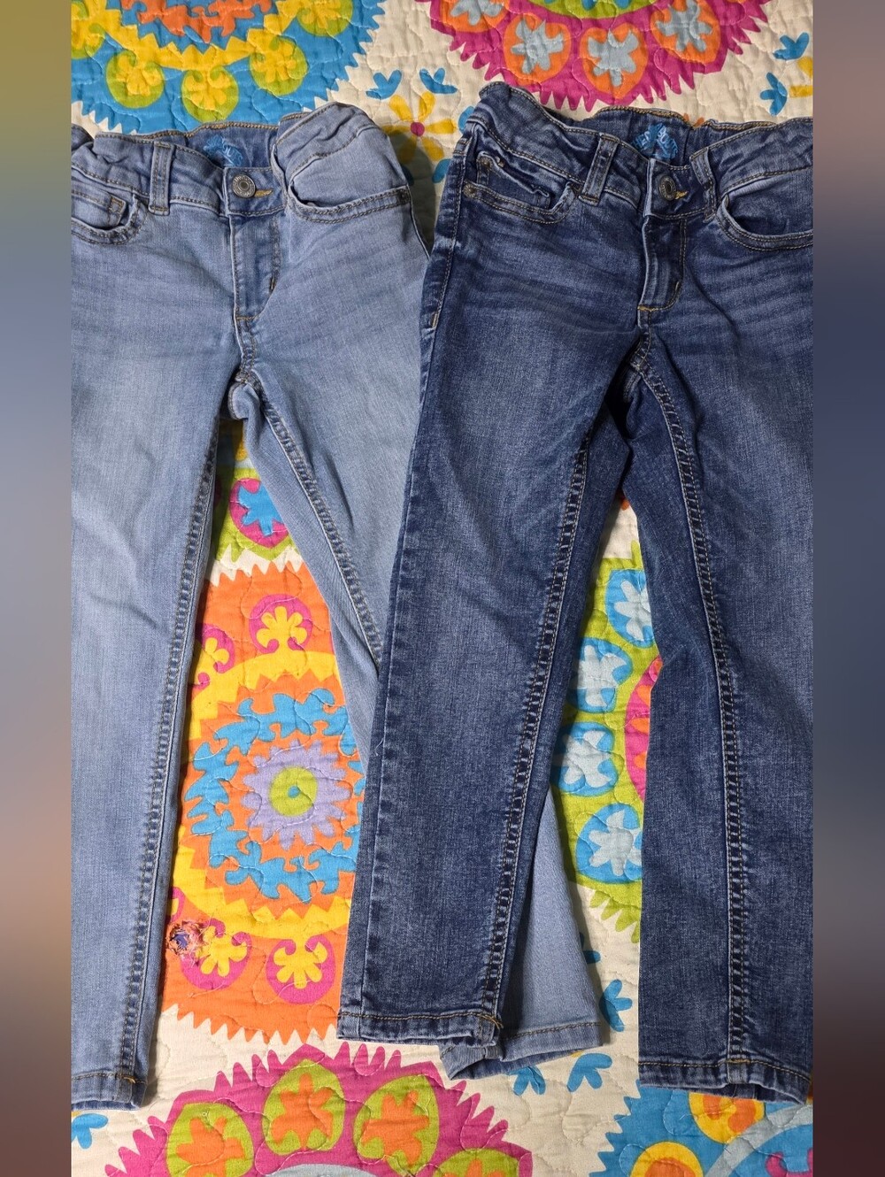 Kids Therabout Blue Skinny Jeans Size 6